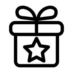 Gift icon template