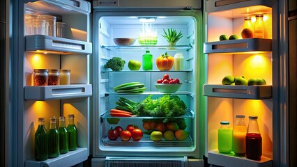 Flickering fluorescent fusion fetid fermented fridge leftovers