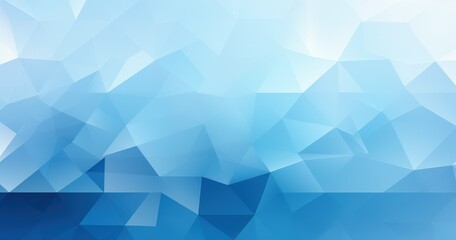 Fototapeta premium A smooth gradient of blue tones with geometric shapes, ideal for backgrounds or designs.