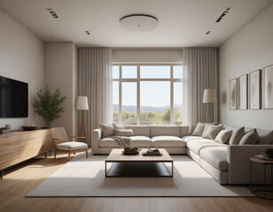 Fototapeta premium modern living room