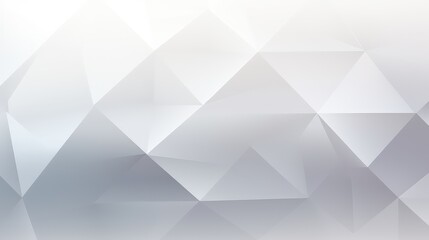 Fototapeta premium A modern abstract background featuring triangular shapes in shades of gray and white.