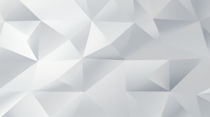 Obraz premium A textured geometric background featuring white and light gray triangular patterns.