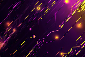 Futuristic vector illustration of a blue circuit board with intricate digital patterns, ideal for modern tech backgrounds and interfaces.	
