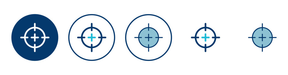 Target icon vector isolated on white background. Target vector icon. goal icon. marketing target. Aim