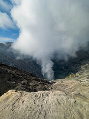 Ijen Crater in Bromo Tengger Semeru National Park.