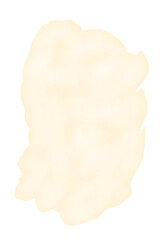 Banner or background for text spot beige color watercolor digital illustration for printing and web: design of postcards, packaging, stories, reels, flyer, backdrop, website