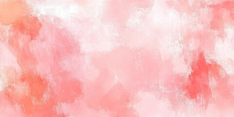 Fototapeta premium Soft pastel autumn watercolor background with subtle gradients in peach and pale apricot, capturing the essence of the season's delicate beauty