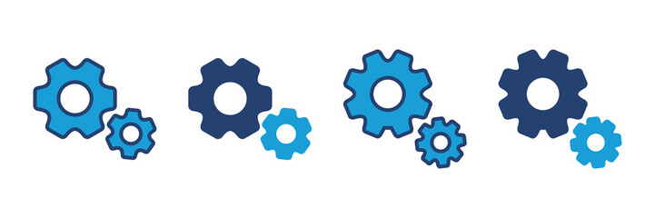 setting Icon Vector. Cog settings Icon Symbol