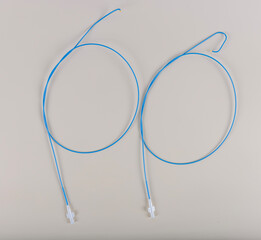 Angiographic Catheter (Cardiac Heart Catheter). Angioplasty guiding catheter(AL-2 catheter) used to...