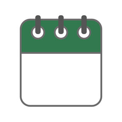 Vector of icons. Daily, monthly, yearly calendar icon