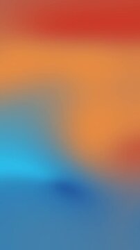 colorful blurred vertical video gradient background in blue, green, yellow, and orange hues. Ideal for vibrant design projects, presentations, web graphics, and branding.