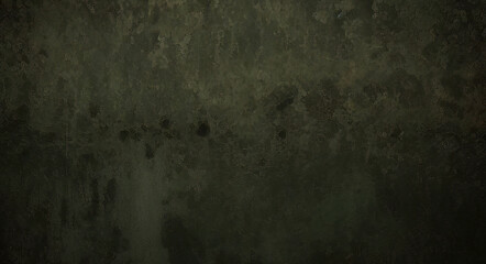 Obraz premium old green grunge wall textures background, vintage green wall, banner, green distressed textured old wall