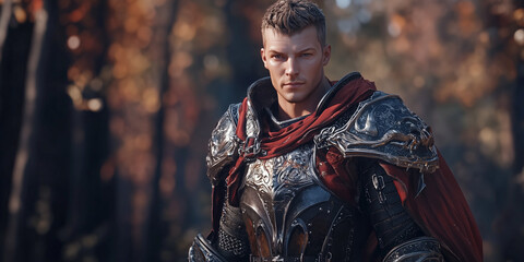Game Character. Page Header or Banner