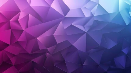 Fototapeta premium A vibrant geometric abstract background featuring triangular shapes in purple and blue hues.
