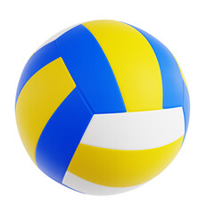 Fototapeta premium Volleyball Ball 3D Icon Illustration