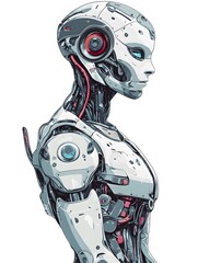 Futuristic robot