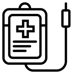 Obraz premium Infuses Icon in Line Style Suitable for Web, Apps, Presentation, or Printable Meanings