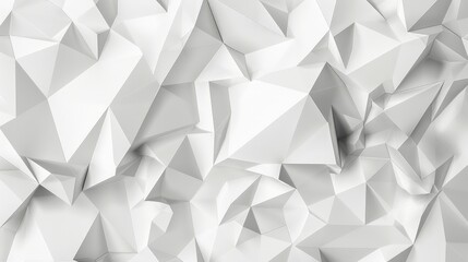 Obraz premium A textured, abstract background featuring white, angular geometric shapes.