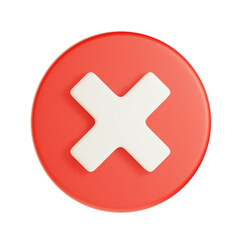 Obraz premium cross 3D Illustration