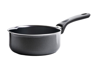 Cast iron pan isolated on a transparent or white background, cut out.