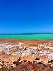 beach in the morning