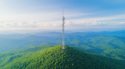 Obraz premium Telecommunication tower