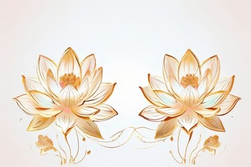 the AI Image Generator, a Beautiful lotus gracefully