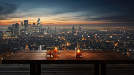 Fototapeta premium view of the city