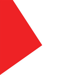 Business Social Media Post Template, Web Banner. blank banner square. red black white background color with geometric shapes for social media post and web internet ads, sale, photo template, promotion