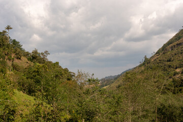 clouds in the mountains Pomacochas Amazonas Perú