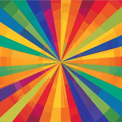 Obraz premium Abstract colourful background with rainbow coloured
