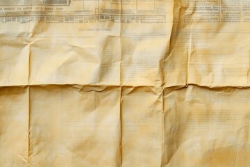 OLD NEWS PAPER BACKGROUND, YELLOW VINTAGE PAPER TEXTURE OVERLAY FOR PAPER BOOKS, BLANK RETRO POSTER PATTERN , ai