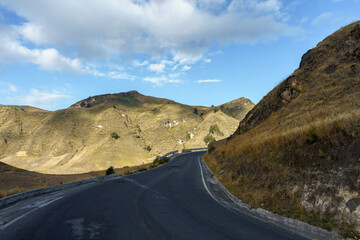 road on top of the mountains 