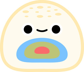 Cute Mochi Illustration