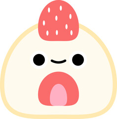 Cute Mochi Illustration