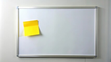 Yellow sticker on whiteboard with discussion topics label and space for notes , yellow, sticker, whiteboard, discussion