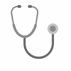 Minimalist Stethoscope Vector