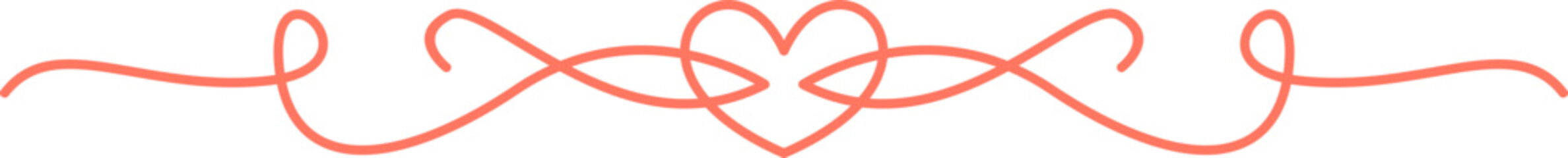 Decorative Ornament Love Heart Border