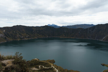 a  lagoon on the  Mountains
