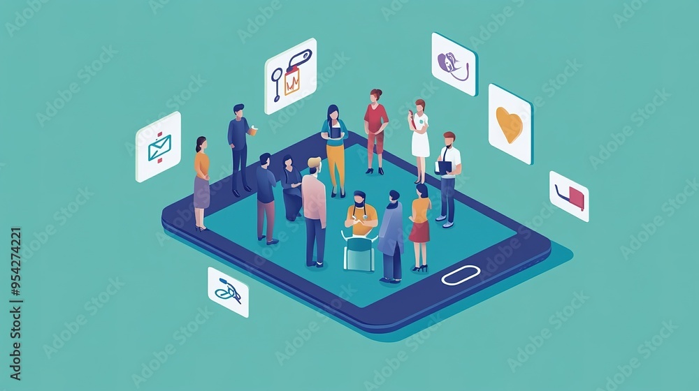 Poster a digital platform displaying peer-to-peer insurance options, with a focus on community-based covera