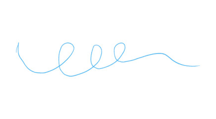 Light blue pencil strokes set on a transparent background.