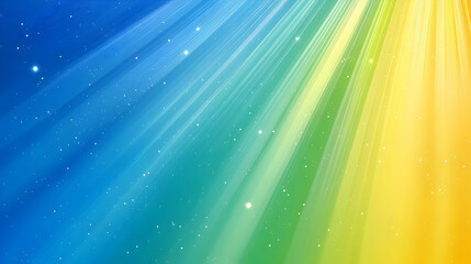 Fototapeta premium Abstract Colorful Gradient Background with Light Rays and Stars