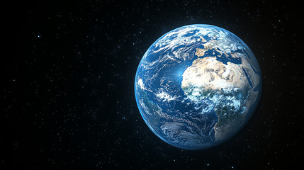 Fototapeta premium Presentation wallpaper with large blank space for text. Generative AI.