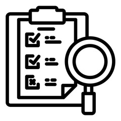 Fototapeta premium Assessment Icon