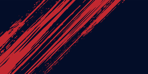 Red halftone dots blue color pattern gradient grunge texture background. Dot pop art comic sport style background black