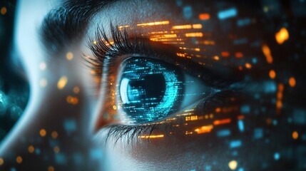 SEO analysis represented as a complex AI algorithm, AI SEO ranking, the intricacies of AI in SEO performance.