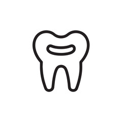 dental teeth icon vector illustration