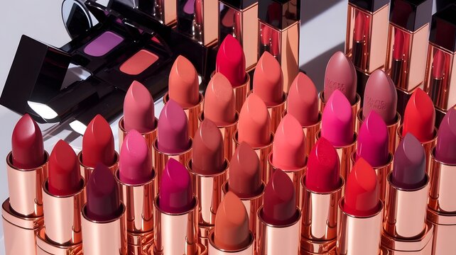 Colorful Lipstick Collection for Makeup Lovers