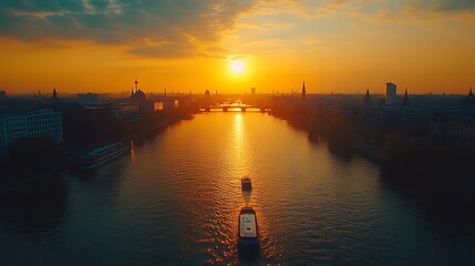Fototapeta premium High-angle aerial photography of cities, architectural scenery, drone perspective, panoramic scenery, and high-altitude scenery. 