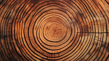 Tree Trunk Cross Section Closeup Texture